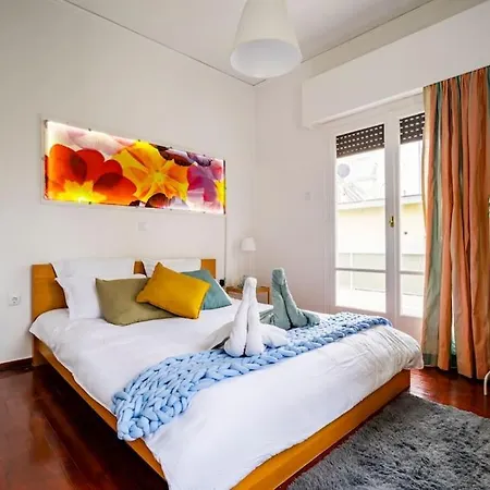 Apartment Paradise Cozy 53 Sqm Near To Metro Athens